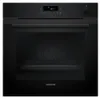Siemens iQ300, Einbau-Backofen mit Dampfunterstützung, 60 x 60 cm, Deep black inox HR232GEB3 Frontansicht geschlossen Anteprima dell’immagine prodotto