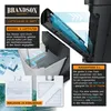 A collage of images showing a Brandson air cooler, its features, and included accessories. Produktbild-Vorschau