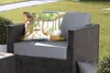 MuchoWow® Outdoor Kissen - Pflanzen im Glasvordach - 60x40 Produktbild-Vorschau 5