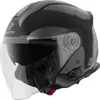 Bogotto H586 BT Solid Bluetooth Jethelm, schwarz, L Produktbild-Vorschau 1