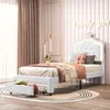 CDGlobal Kinderbett Polsterbett 90x200cm mit Lattenrost, Produktbild-Vorschau 9