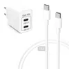 45W USB-C Netzteil & 1m 60W Schnellladekabel GaN Ladegerät Produktbild-Vorschau 1