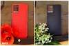 Two smartphones, one red and one black, are displayed side-by-side with floral elements. Produktbild-Vorschau