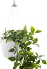 Květináč LECHUZA NIDO Cottage 35 White | závěsný koš se Náhled obrázku produktu 12