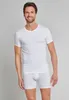SCHIESSER Long Life Baumwolle T-shirt (1-pack), V-hals, wit Produktbild-Vorschau 9