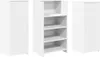 vidaXL Recepční stůl bílý 135x50x103,5 cm materiál na bázi Náhled obrázku produktu 7
