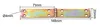Aqbau® Set di 10 pezzi cinghie per casse 20 mm x 150 mm Anteprima dell’immagine prodotto 2