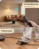 EDISHINE Stehlampe Dimmbar Wohnzimmer, Bogenlampe 143-176 Produktbild-Vorschau 3