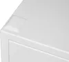 Close-up of the corner of a white furniture item. Produktbild-Vorschau
