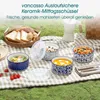 VANCASSO 4-tlg Porzellan Aufbewahrungsdose mit Deckel, Produktbild-Vorschau 8