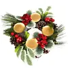 Świecznik adwentowy z szyszkami sosnowymi 7x24 cm Podgląd zdjęcia produktu 6