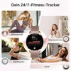 Smartwatch mit Telefonfunktion für Damen & Herren, 1,19 Produktbild-Vorschau 3