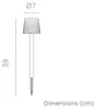 New Garden Gretita Lampe solaire à piquet, pack de 4, Voir les images du produit 6