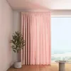 Dekoria Vorhang mit Kräuselband, puderrosa, 130 x 245 cm Produktbild-Vorschau 1
