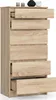Cassettiera AKORD K60 Rovere Sonoma 60 cm 6 cassetti L60 x Anteprima dell’immagine prodotto 2