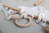 Ruote da ginnastica in legno Start - banda bianca Anteprima dell’immagine prodotto 2