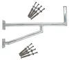PremiumX 100cm Wandhalter Aluminium zwei Wandplatten SAT Produktbild-Vorschau 1