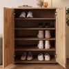 Schuhschrank LENNIS Schuhregal Schuhkommode mit 2 Türen und Produktbild-Vorschau 11