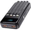 Siltcon® Powerbank 30000 mAh mit 4 integrierten Kabeln und Produktbild-Vorschau 1