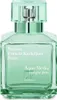 A close-up studio shot of a bottle of Maison Francis Kurkdjian Aqua Media Cologne Forte EdP. Náhled obrázku produktu