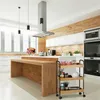 Relaxdays Bambus Rollwagen, 3 Ablagen, natürliche Optik, Produktbild-Vorschau 5