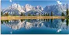 ARTland Leinwandbild Kaisergebirge Tirol Größe: 60x30 cm Produktbild-Vorschau 1