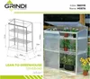 Grindi - Polycarbonat-Gartengewächshaus - 130x58x140 - Produktbild-Vorschau 9