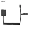 Andoer DMW-DCC8 Dummy Battery USB-C Coupler Adapter BLC12 Produktbild-Vorschau 6