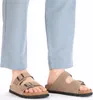 Rieker FSK Herren Pantoletten Hausschuhe Sandalen beige 40 Produktbild-Vorschau 14