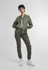 Brandit Bomberjacke Damen Jula Bomberjacket oliv Basics Produktbild-Vorschau 3