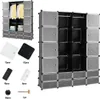 EINFEBEN DIY Kleiderschrank Kleiderschränke Steckregal mit Produktbild-Vorschau 1