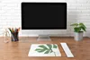 MuchoWow® Mauspad Mousepad Botanisches Blatt auf weißem Produktbild-Vorschau 4