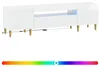 vidaXL LED-TV-kast, hoogglans wit, houtvezel Productafbeelding-voorbeeld 2
