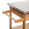 Beistelltisch großes modell schubladen/körbe bambus - 5 Produktbild-Vorschau 9