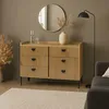 Kommode HWC-O39, Highboard Schrank, 6 Schubladen Melamin Produktbild-Vorschau 9
