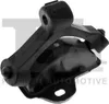 A black automotive part, likely an engine mount, is shown against a white background. Produktbild-Vorschau