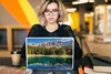 MuchoWow® Laptop Aufkleber Sticker Cover Berg - Wald - Produktbild-Vorschau 5