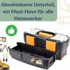 Werkzeugkoffer Leer 2in1 Werkzeugkiste Leer Kunststoff Produktbild-Vorschau 6