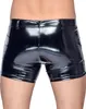 Black Level - Pánské černé lesklé boxerky se zipem XL Náhled obrázku produktu 5