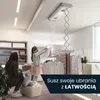 Elektryczny suszarka do ubrań Foxydry Air 122 cm – stal i Podgląd zdjęcia produktu 14