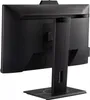 The back of a black ViewSonic monitor on a white background. Produktbild-Vorschau