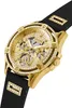 Guess Damen Multifunkion Armbanduhr Queen schwarz, gold 40 Produktbild-Vorschau 3
