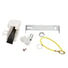 A collection of electrical installation components laid out on a white background. Produktbild-Vorschau