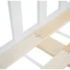 Homestyle4u Holzbett 140x200 Weiß Doppelbett Lattenrost Produktbild-Vorschau 15
