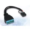 Inter-Tech USB 2.0 Adapter, 19Pin Stecker > 9Pin Buchse, Produktbild-Vorschau 4