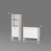 Set di mobili da bagno Livinity Amalfi Rovere bianco/dorato Anteprima dell’immagine prodotto 3