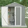 Geräteschuppen Gerätehaus Metall Gartenhaus Lagerschuppen Produktbild-Vorschau 12