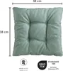 sleepling – 4er Set Stuhlkissen, Sitzkissen, weicher Produktbild-Vorschau 2
