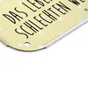 Mr. & Mrs. Panda wandtafel Igel Wein DIN A4 - Gelb Pastell Produktbild-Vorschau 2