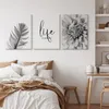 Muralo Leinwand Bilder Set 3 Bilder 30x40cm BLUME 3D Feder Produktbild-Vorschau 7